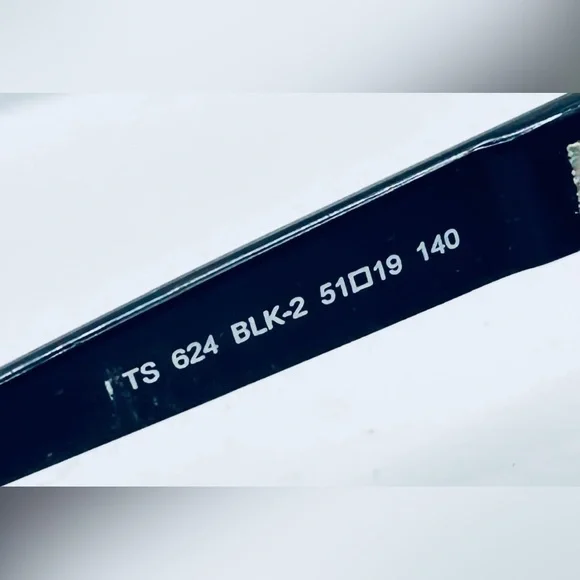 Ellen Tracy Black Oval Sunglasses Frames Only - Picture 8 of 8